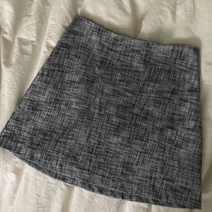 Wilfred tweed skirt in grey (size 4)